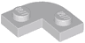 Plate, Round Corner 2 x 2 with 1 x 1 Cutout