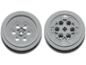 Wheel 43.2mm D. x 18mm - Flush Axle Stem