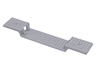 Train Base 6 x 34 Split-Level without Bottom Tubes