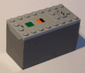 Electric 9V Battery Box Power Functions (Non-Rechargeable) with Dark Bluish Gray Bottom