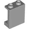 Panel 1 x 2 x 2 with Side Supports - Hollow Studs