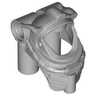 Minifigure, Headgear Helmet Underwater / Space with Air Tanks
