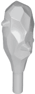 Minifigure, Weapon Club with Spikes - Small