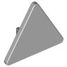 Road Sign 2 x 2 Triangle with Clip