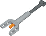 Technic Linear Actuator Mini with Dark Bluish Gray Head and Orange Axle