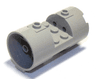 Cylinder 3 x 6 x 2 2/3 Horizontal - Square Connections Between Interior Studs