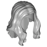 Minifigure, Hair Long Wavy with Center Part