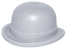 Minifigure, Headgear Hat, Bowler