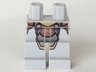 Hips and Legs with Gold and Dark Bluish Gray Armor Pattern