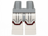 Hips and White Legs with SW Jek-14 Armor with Dark Red Markings Pattern