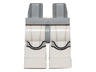 Hips and White Legs with SW Jek-14 Armor with Light Bluish Gray Markings Pattern