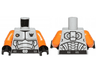 Torso Galaxy Squad Armor with Number 30 on Back Pattern / Orange Arms / Black Hands