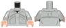 Torso V-Collar Shirt, Pockets Pattern (SW Ugnaught) / Light Bluish Gray Arms / Light Nougat Hands