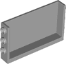 Panel 1 x 6 x 3 with Studs on Sides
