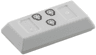 Minifigure, Utensil Ingot 1 x 2 with 3 Silver Antennae (F1 T-cam)