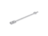 Bar  12L with 1 x 2 Plate End Hollow Studs and 1 x 1 Round Plate End