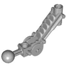 Bionicle Ball Joint 5 x 7 Arm with Dual Axle Hole at 90 degrees