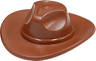 Minifigure, Headgear Hat, Very Wide Brim, Outback Style (Fedora)