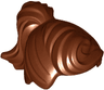 Minifigure, Hair Female Ponytail and Fringe
