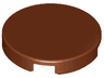 Tile, Round 2 x 2 with Bottom Stud Holder