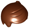 Minifigure, Hair Short with 2 Locks on Left Side
