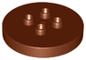 Duplo, Brick Round 4 x 4 Flat Top Thin with 2 x 2 Studs (Table)