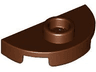 Plate, Round 1 x 2 Half with 1 Stud (Jumper)