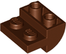 Slope, Curved 2 x 2 Inverted with 2 Recessed Studs