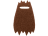 Minifigure Cape Cloth, Tattered, Fur Effect (Hun Warrior Cape)