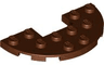 Plate, Round Half 3 x 6 with 1 x 2 Cutout