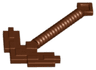 Minifigure, Utensil Pickaxe Pixelated (Minecraft)