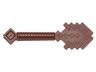 Minifigure, Utensil Shovel Pixelated (Minecraft)