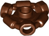 Minifigure, Weapon Holder Ring with 3 Bars and 3 Bar Holes (Ninjago Aeroblade Center) - Open Stud