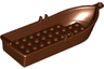 Boat, 14 x 5 x 2 with Oarlocks without Hollow Inside Studs