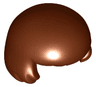 Minifigure, Hair Short with Slightly Curled Ends