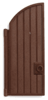 Door 1 x 4 x 7 2/3 Curved Top