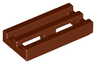 Tile, Modified 1 x 2 Grille with Bottom Groove