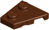 Wedge, Plate 2 x 2  Left
