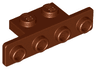 Bracket 1 x 2 - 1 x 4 with Rounded Corners