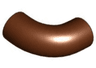 Brick, Round Tube 1 x 1 d. 90 degrees Elbow Macaroni - No Stud - Type 2 - Axle Hole