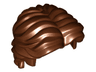 Minifigure, Hair Short Wavy with Center Part