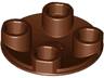 Plate, Round 2 x 2 with Rounded Bottom (Boat Stud)