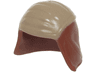 Minifigure, Headgear Cap, Neck Protector SW with Dark Tan Top Pattern