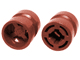 Wheel  8mm D. x 9mm for Slicks, Hole Notched for Wheels Holder Pin
