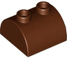 Slope, Curved 2 x 2 Double with 2 Hollow Studs