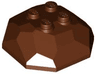 Rock 4 x 4 Octagonal Boulder, Top