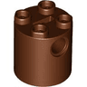 Brick, Round 2 x 2 x 2 Robot Body with Bottom Axle Holder (x Shape / + Orientation)