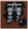 Tile 2 x 2 with Skeleton Hips and Legs Pattern