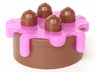 Duplo Cake with Trans-Dark Pink Frosting