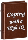 Minifigure, Utensil Book 2 x 3 with White 'Coping with a High IQ' Pattern